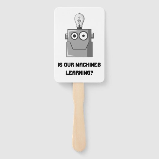 Machine Learning Technology Humor Handwaaier (Achterkant)