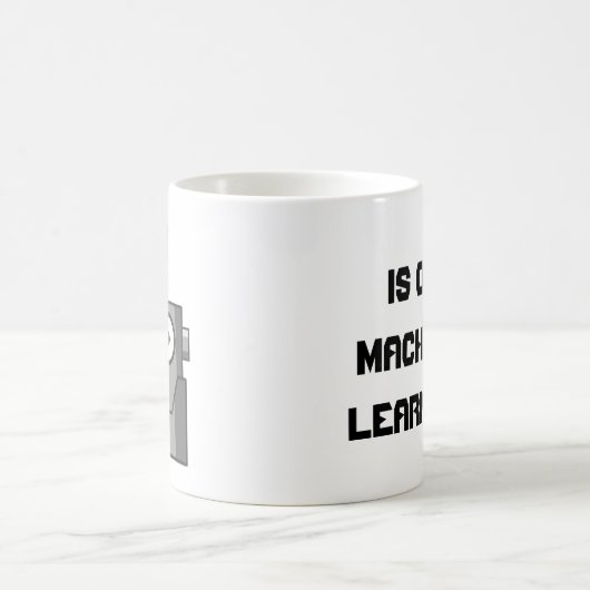 Machine Learning Technology Humor Koffiemok (Center)