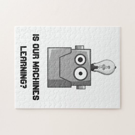 Machine Learning Technology Humor Legpuzzel (Horizontaal)