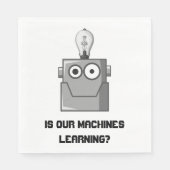 Machine Learning Technology Humor Servet (Voorkant)