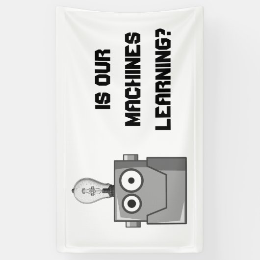 Machine Learning Technology Humor Spandoek (Verticaal)