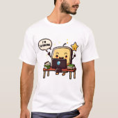 Machine Leren Grappige Computer Engineer AI T-shirt (Voorkant)