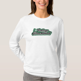 Machine Mechanische CNC Machinist Retro Grappig Gi T-shirt