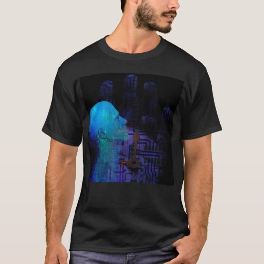 Machine Mind Concept T-shirt (Voorkant)