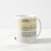 Machine Pistool Kelly Historische Mok (Voorkant rechts)