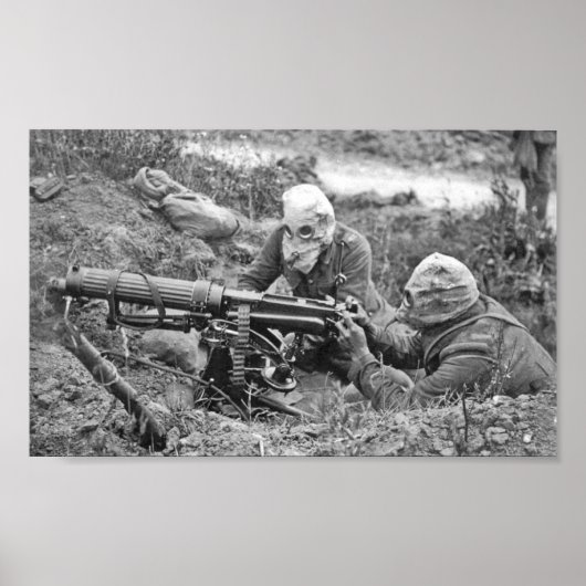 Machine-Pistool Nest Poster (Voorkant)