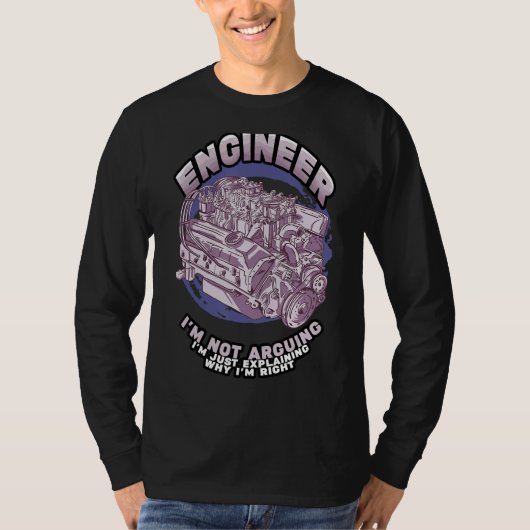 Machine Repair Mechanic Engineer Engineering Quo T-shirt (Voorkant)