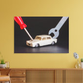 MACHINE REPAIR op canvasafdruk Canvas Afdruk (Insitu (Woonkamer))