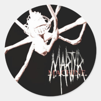 Machine Ronde Sticker