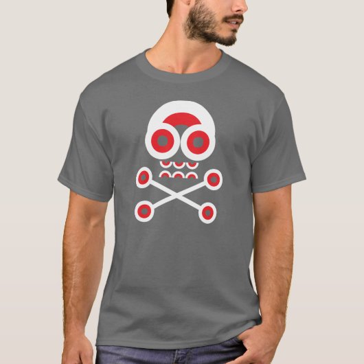 Machine Skull T T-shirt (Voorkant)