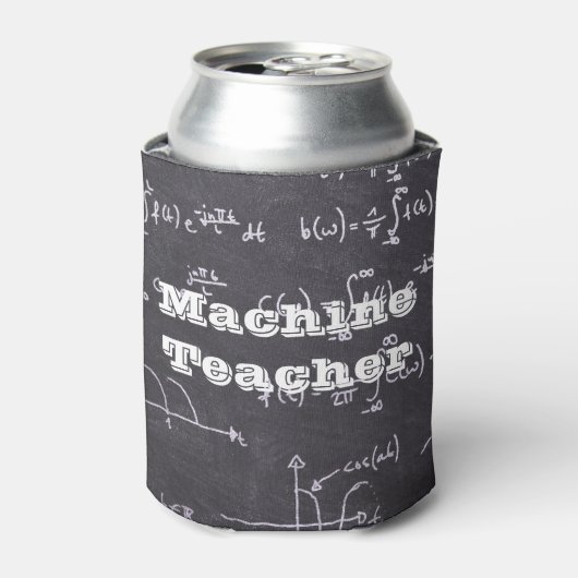 Machine Teacher Blikjeskoeler (Blikje Voorkant)