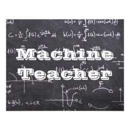 Machine Teacher Foto Afdruk