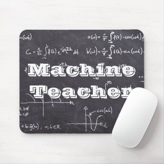 Machine Teacher Muismat (Met muis)