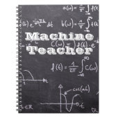 Machine Teacher Notitieboek (Voorkant)