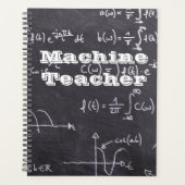 Machine Teacher Planner (Voorkant)