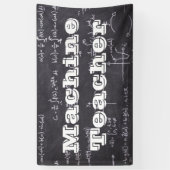 Machine Teacher Spandoek (Verticaal)