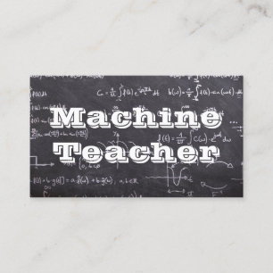 Machine Teacher Visitekaartje