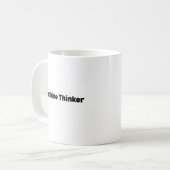 Machine Thinker Mok – Cadeau voor Kunstmatige Inte (Voorkant links)
