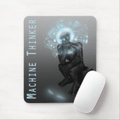 Machine Thinker Mousepad Muismat (Met muis)