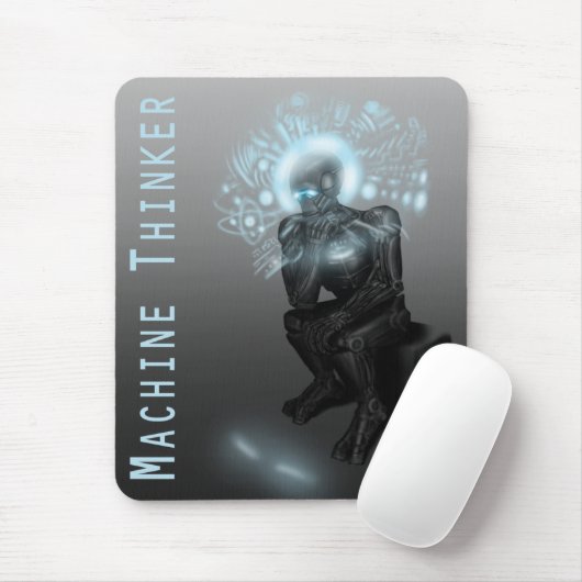 Machine Thinker Mousepad Muismat (Met muis)
