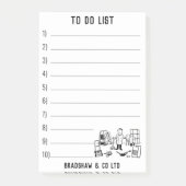 Machine Tool en Plant Huren Business Post-it® Notes (Voorkant)