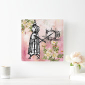 machine voor het naaislot vierkante klok (Huis)