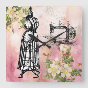  machine voor het naaislot vierkante klok