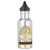 Machine water bottle waterfles (Links)