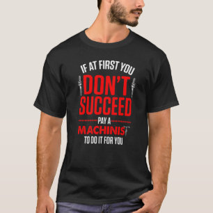 Machinebediener 14 t-shirt