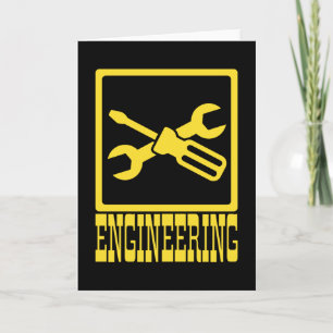 Machinebouwkundig Ingenieur Grappige Technische Hu Kaart