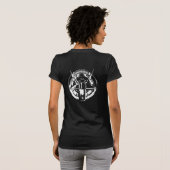MACHINECORPSE WOMENS TWEE TONE T-SHIRT (Achterkant volledig)