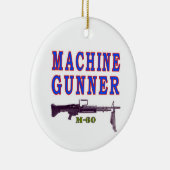 MACHINEGEWEERSTER KERAMISCH ORNAMENT (Rechts)