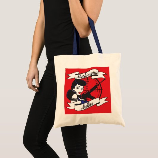 Machinegun Mollies canvas tas (Voorkant (product))