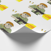 machinegunner cadeaupapier (Hoek)