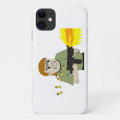machinegunner Case-Mate iPhone case (Achterkant)