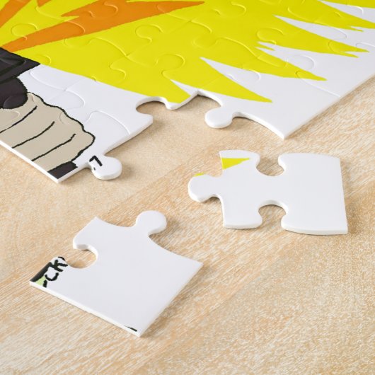 machinegunner legpuzzel (Zijkant)
