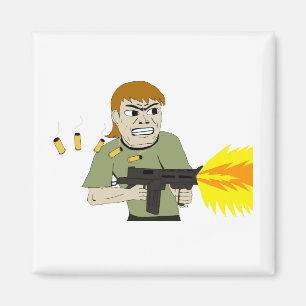 machinegunner magneet