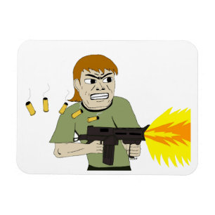 machinegunner magneet