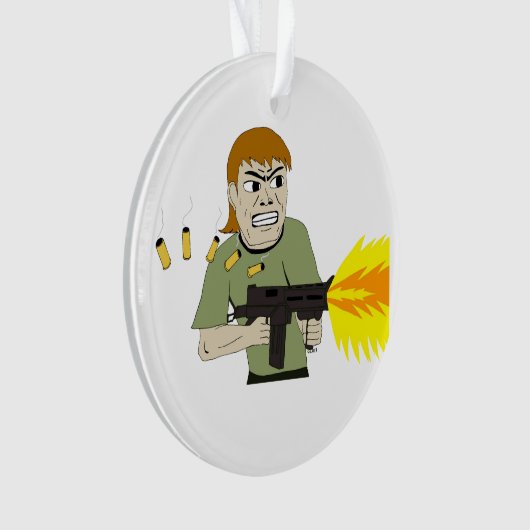 machinegunner ornament (voorkant)