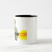 machinegunner tweekleurige koffiemok (Center)