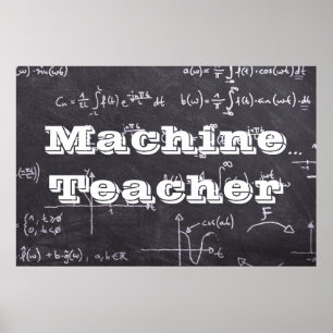 Machineleraar Poster