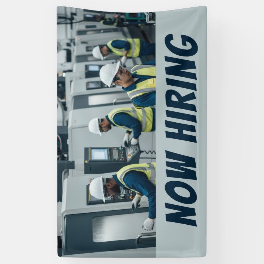 Machineoperators NU Banner HUREN –  (Verticaal)