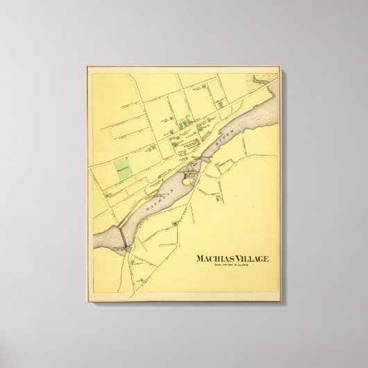 machines canvas afdruk (Voorkant)