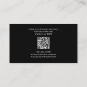 Machines en metalen fab visitekaartje (Achterkant)