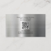 Machines en metalen fab visitekaartje (Achterkant)