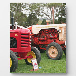 Machines en toestellen voor de boerderij van oude  fotoplaat