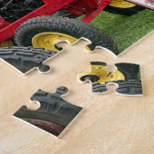 Machines en toestellen voor de boerderij van oude legpuzzel (Zijkant)