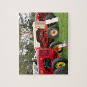 Machines en toestellen voor de boerderij van oude legpuzzel (Verticaal)