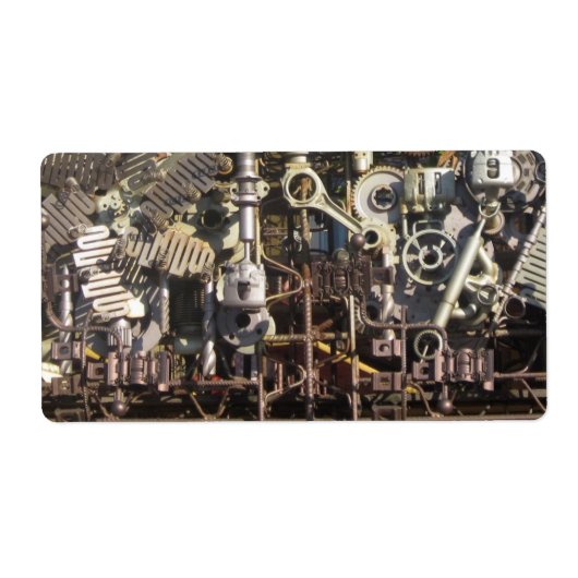 Machines en toestellen voor het stoomponsen etiket (Voorkant)