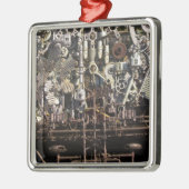 Machines en toestellen voor het stoomponsen metalen ornament (Links)